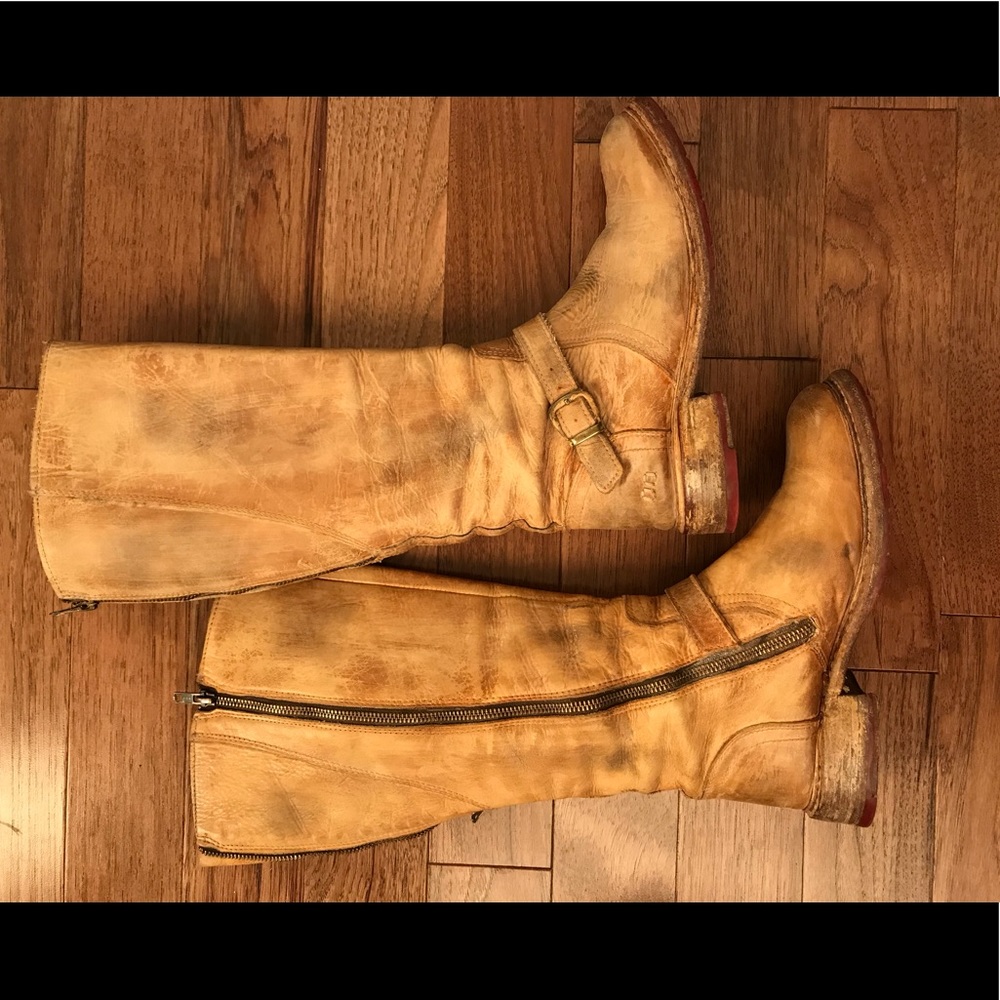 Women’s Bed Stu leather riding boots 8.5